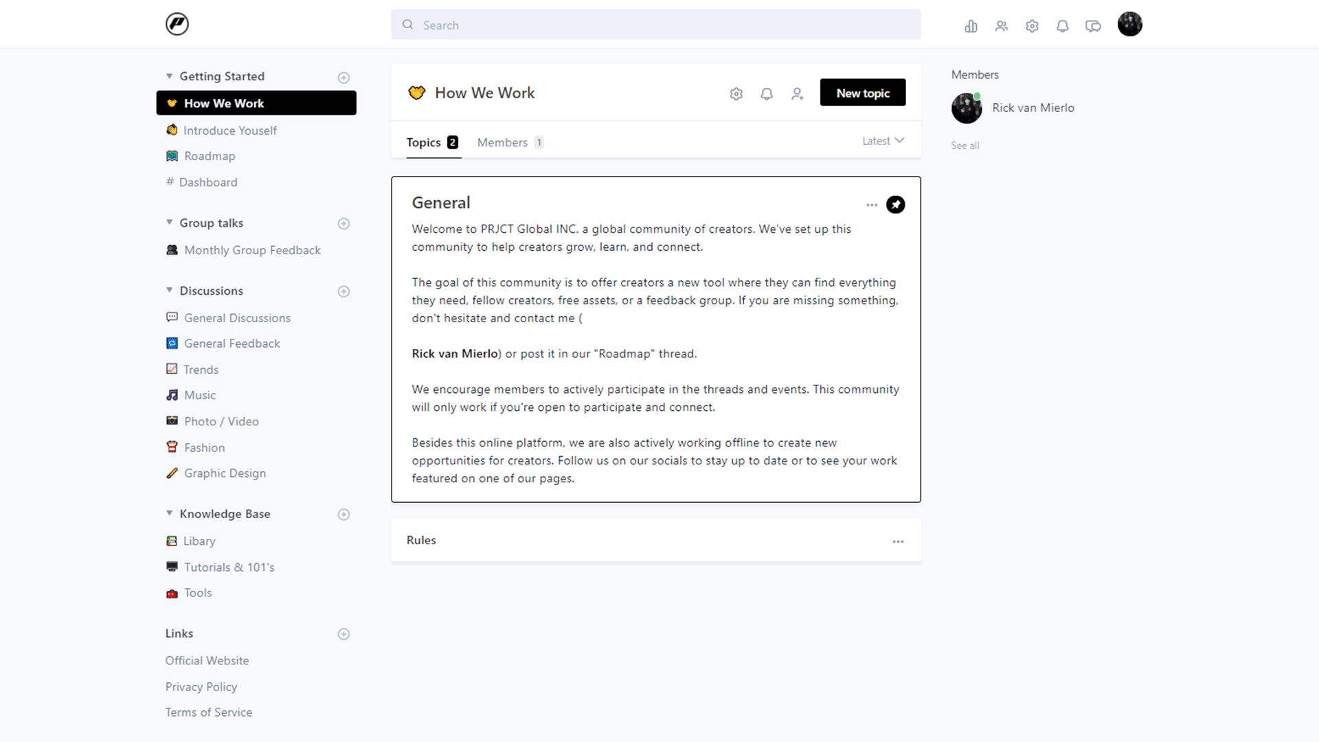 Community Platform Preview Community Platform Preview